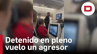 La Guardia Civil detiene a un agresor sexual en pleno vuelo y les gritan: «Os estáis pasando»