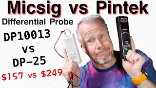 Pintek vs Micsig Differential probe