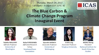 The ICAS Blue Carbon & Climate Change Program Inaugural Event