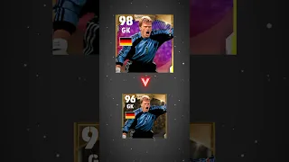 Oliver Kahn's Best Cards From Pes to eFootball 💥 #efootball #pes #shorts #viral