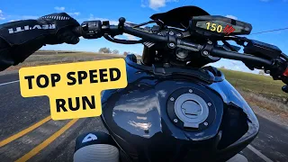 Top Speed Fz09 | FULL THROTTLE