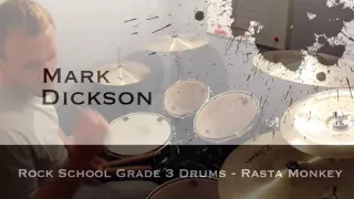 Rock School Grade 3 Drums - Rasta Monkey