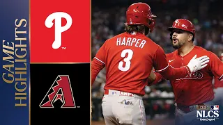 Phillies vs. D-backs NLCS Game 5 Highlights (10/21/23) | MLB Highlights