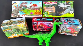Hunting found Jurassic world evolution 2 T-rex, Unboxing Dinosaurus, Crocodile, Dragon, Animal Toys