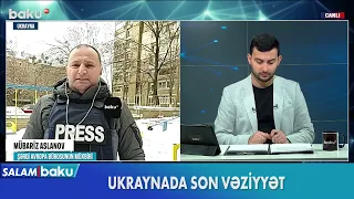 Azərbaycanlı zabit ukraynalıları ölümdən xilas etdi - BAKU TV