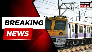 Breaking News| Man falls from an overcrowded local train in Mumbai, suffers injuries | Mirror Now