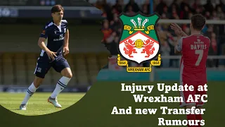 Update on Wrexham AFC Injury Situation and New Transfer Rumours