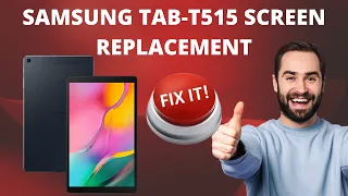 How To Replace Screen On Samsung Tab T515 ! Step By Step Guide