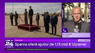 Schimbare de plan la Madrid: Zelenski a fost primit chiar de regele Felipe