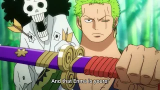 Zoro first time using Emma | One Piece