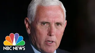 Mike Pence criticizes former President Trump for endangering his family