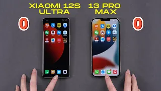 Xiaomi 12S Ultra VS iPhone 13 Pro Max | SPEED COMPARISON