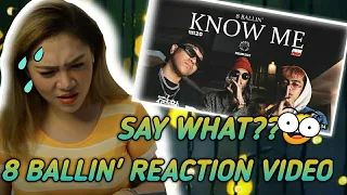 8 BALLIN' - KNOW ME (Official Music Video) [Prod. by zp3nd] REACTION VIDEO| NOSE BLEED!