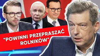 "Hipokryta". Kaczyński odcina się od Zielonego Ładu. Witczak: Powinni przepraszać rolników
