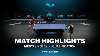 Aleksandr Tiutriumov vs Alexander Chen | WTT Contender Budapest 2021 (Qual)