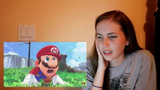 Super Mario Odyssey Game Trailer E3 2017 Reaction!