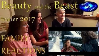 Beauty and the Beast trailer FAMILY REACTIONS