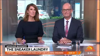 The Sneaker Laundry on Sunrise (7 News)