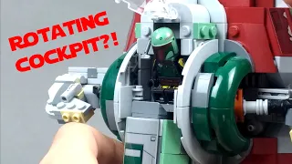 Lego 75312 - Boba Fett's Starship ROTATING COCKPIT MOD