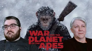 My Mom Watches WAR FOR THE PLANET OF THE APES (2017) | Movie Reaction | First Time Watching
