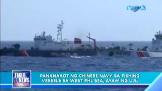 US rejects Chinese naval intimidation in West Philippine Sea