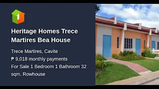 Heritage Homes Trece Martires Bea House