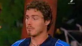 Safin's Post-match interview AO'05