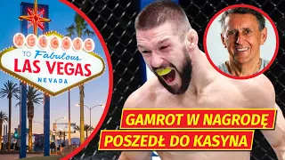 GAMROT po zwycięstwie w Vegas. W nagrodę poszedł do KASYNA l Andrzej Kostyra