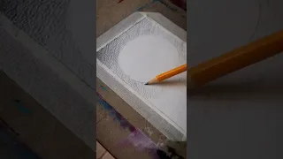 كيف ترسم لوحة بتجنن بقلم رصاص فقط وبدقيقة!!😍#2