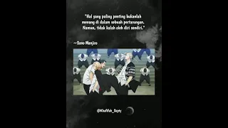 story wa quotes literasi Tokyo Revengers versi Sano Manjiro || DJ sa janji trakan mabuk-mabuk lagi