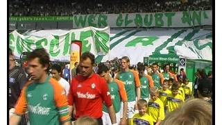Stadionbilder: Werder Bremen - Hamburger SV mit großer Kurvenshow (1)  *Werder TV Hünniger 2004