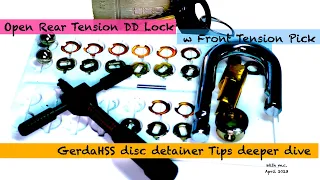 DIsc Detainer How To, 102: Rear Tension Guttable Lock with Front Tension Pick - featuring GerdaHSS