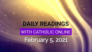 Daily Reading for Friday, February 5th, 2021 HD