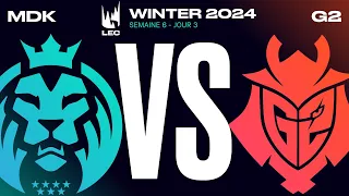 LEC Winter 2024 Grande Finale | MDK vs G2