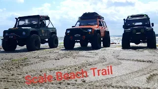 Trail trucks crusin the beach