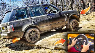 RANGE ROVERE EXTREME OFF-ROAD ON WORLDS MOST DANGEROUS ROADS WITH LOGITECH G29