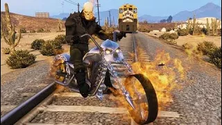 Ghost Rider MOST CRAZY GTA 5 Mod! (Grand Theft Auto V Mods Gameplay Compilation)