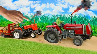 Top the most creative science project | Massey Ferguson 385 | Mini star 786 | Tractor videos