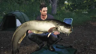 PRO FISHING SIMULATOR- Ловля СОМА на спининг и кукурузу