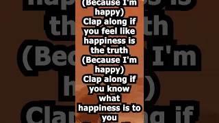 Pharrell Williams - Happy | Lyrics Scrolling