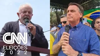 Análise: Lula e Bolsonaro deram atenção especial a oito cidades | VISÃO CNN