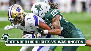 Washington at Michigan State | Extended Highlights | Sept. 16, 2023