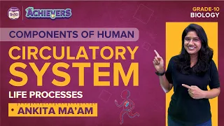 Components of Human Circulatory System - Life Processes Class 10 Science (Biology) | Class 10 Boards