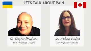 #091 A conversation with a pain specialist physician in Ukraine