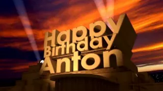 Happy Birthday Anton