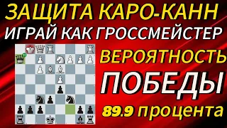 Защита КАРО-КАНН за черных / Дебюты за 10 минут: ЛОВУШКИ И ИДЕИ