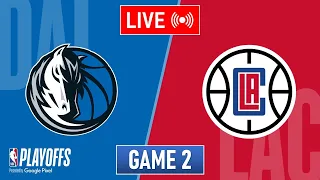 NBA LIVE! LA Clippers vs Dallas Mavericks GAME 2 | April 22, 2024 | NBA Playoffs 2024 LIVE