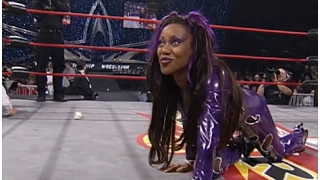 (720pHD): WCW Nitro 02/21/00 - Madusa Segment/Prince Iaukea (w/Paisley) vs. La Parka