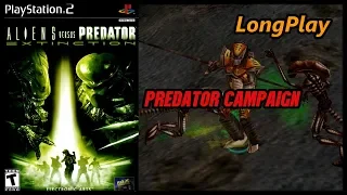 Aliens Versus Predator: Extinction - Longplay (Predator Campaign) Ps2 Walkthrough (No Commentary)