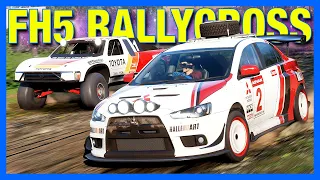 Forza Horizon 5 But a NEW Rallycross Minigame with Joker Laps!!